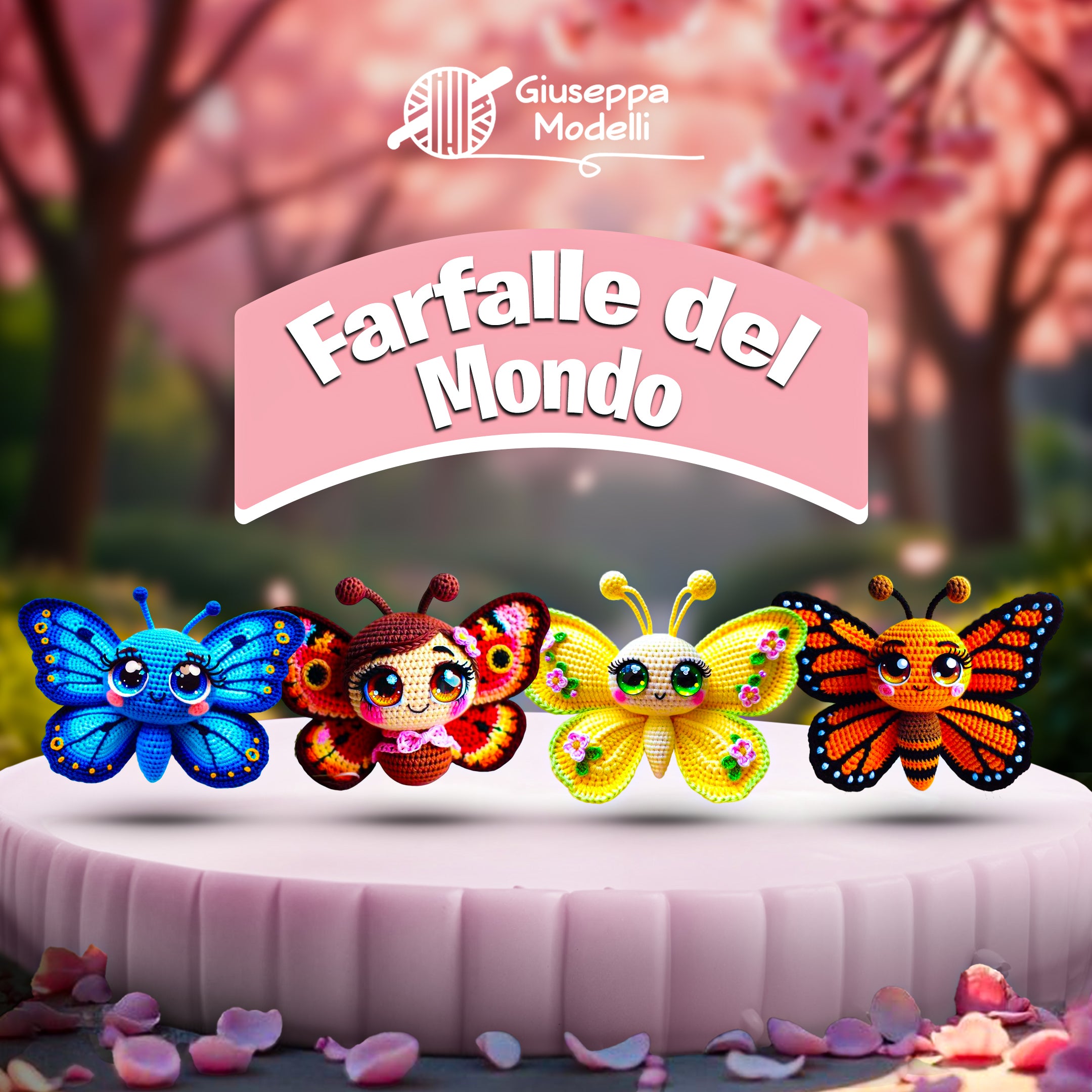 4 in 1: Farfalle del Mondo – Schema all'Uncinetto
