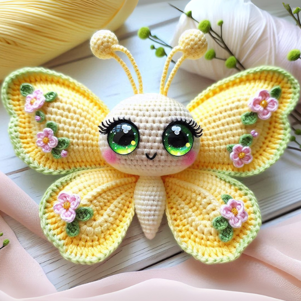 4 in 1: Farfalle del Mondo – Schema all'Uncinetto